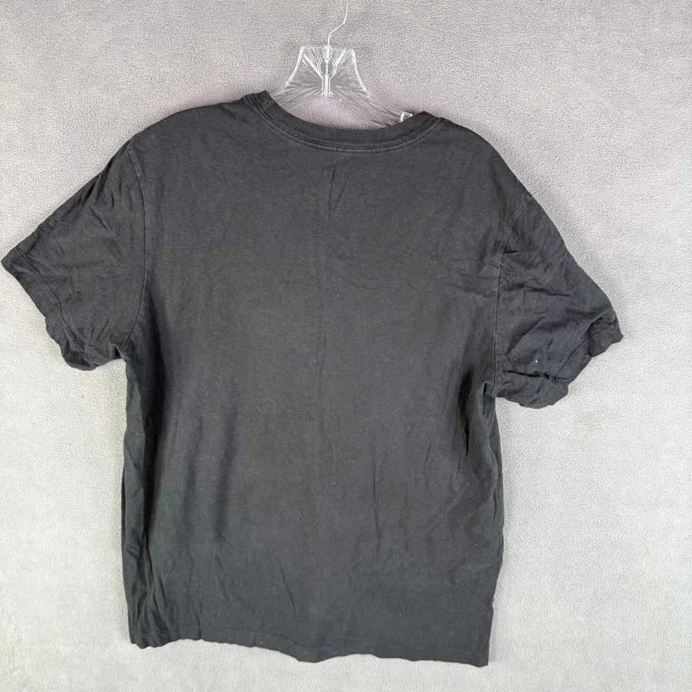 Jordan Mens T Shirt Large Black Graphic Print Short Sleeve Crew Neck L‎